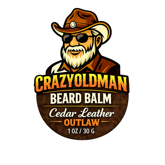 Cedar Leather Outlaw Beard Balm