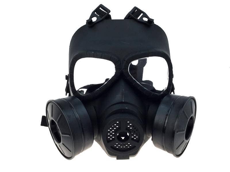 Black Tactical Gas Mask(costume)