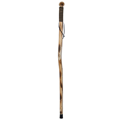 Cord Wrapped Wooden Walking Stick
