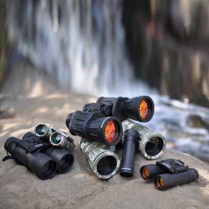 Humvee 8x21 Compact Binocular, Black
