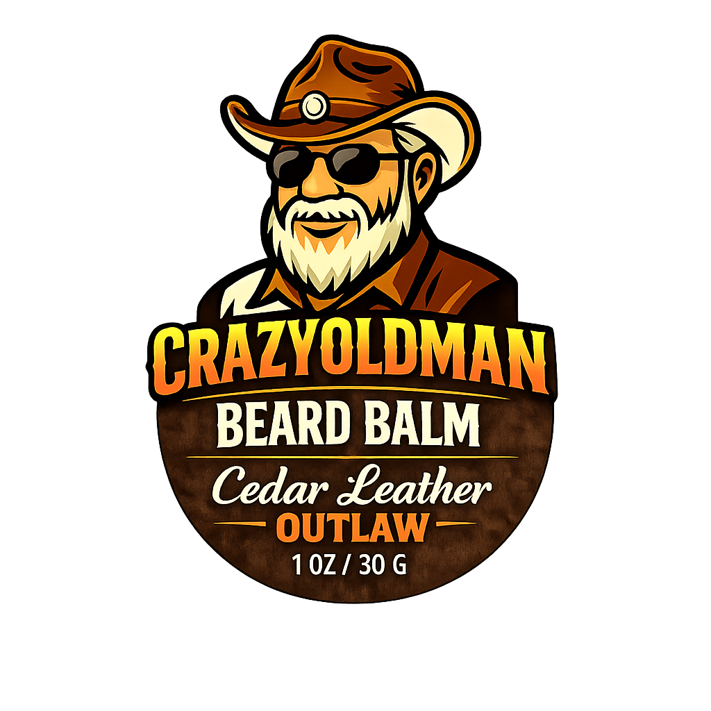 Cedar Leather Outlaw Beard Balm