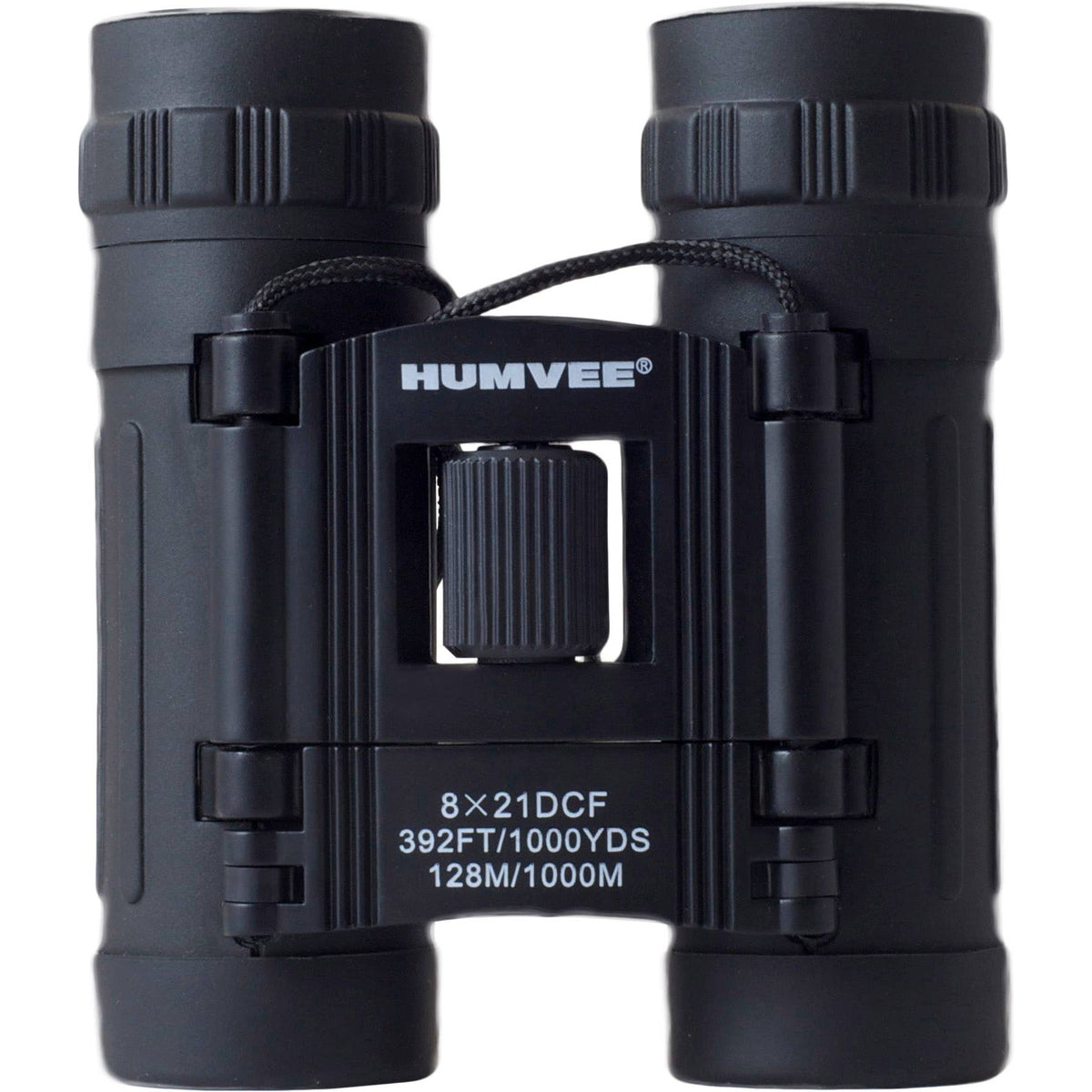 Humvee 8x21 Compact Binocular, Black